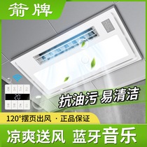 Wrigley Liangba lighting two-in-one ventilation electric cooling fan kitchen embedded integrated ceiling air-conditioning toilet