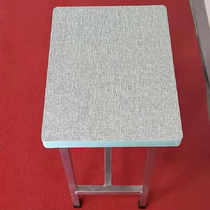 Square stool factory rental single adult industrial clothing stool table chair bench iron leg office workshop customization