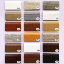 Wood floor accessories bag floor skirting line corner ground line foot line pvc floor accessories factory direct sales
