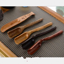 Ebony teaspoon teaspoon bamboo tea shovel tea tea spoon kung fu tea set tea ceremony accessories