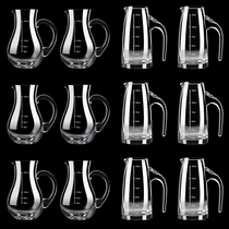 Household hotel white wine wine dispenser set 100 ml wine measuring device Small glass wine wine wine jug