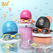 361 Childrens swimming goggles for boys and girls Professional HD waterproof anti-fog swimming glasses girls diving glasses swimming equipment