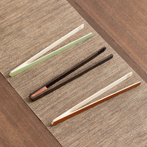 Handmade tea clip kung fu tea set accessories bamboo six gentlemen tea ceremony zero with tea clip tea cup tweezers anti-hot clip