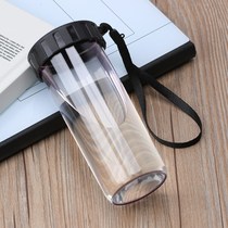 Anti-fall household cups plastic cups for women and men simple ins outdoor fitness sports portable leak-proof students wholesale