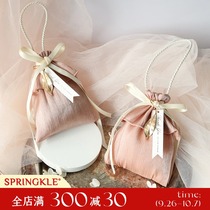 springkle wedding candy bag candy box wedding special bridesmaid hand gift creative candy bag ins Wind