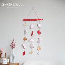 springkle spring early birth noble child hanging ornaments wedding wedding house wall festive layout