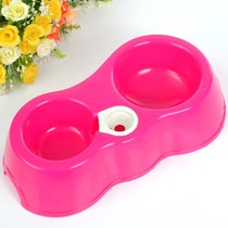 Dog bowl cat bowl dog food Basin Dog Basin Cat Basin automatic dog drinking fountain double Bowl Pet Bowl feeding 1001
