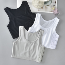 Tied chest artifact military training special underwear female shockproof chest les vest plastic chest cos closed chest no trace tight chest