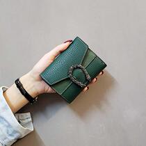 Long square womens small and convenient long square square convenient small bag hand-held personality exquisite soft leather womens wallet