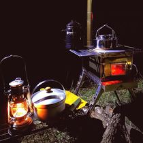 Outdoor wood stove tent stove camping wood stove self-driving tour wood stove air inlet large combustion efficiency