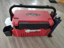 Mingbang 2070 fishing box multi-function double-layer fishing gear box tool accessory box can sit on a man Rod insert bait box cup holder