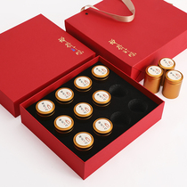Rock tea Dahongpao tea packaging box empty gift box high-grade ~ half a catty tea packaging carton tea can customization