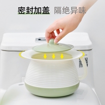 Childrens urinal night spittoon home bedroom with lid for adults men and women Universal deodorant Old night pot with lid