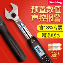 Japan imported movable wrench preset adjustable open electronic digital display torque wrench replaceable torque torque