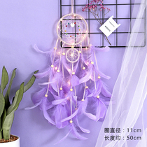  Dream catcher small pendant flutter shop dream net material diy indoor pendant Girl heart energy catcher room
