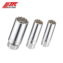 JTC auto repair special tools 3 8 Zhongfei spark plug sleeve 14 16mm 12PT shrapnel type JTC4812