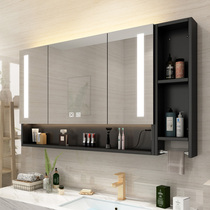 Tijieshi stainless steel bathroom mirror cabinet side cabinet open toilet cabinet bathroom side cabinet