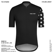 TOSO STEP summer short-sleeved riding suit retro polka dot spotted bike top road car outfit for men and women