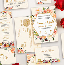 Customized high-grade invitation invitation invitation wedding creative 2020 personality wedding invitation invitation