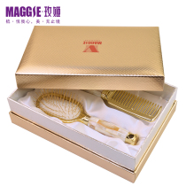 maggie girl bronze needle airbag massage comb shell mini health care air cushion comb flat comb gift box gift set
