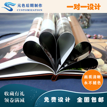 Commemorative album Family album Wedding photo album This photo book Custom baby growth album Double-sided environmental protection album