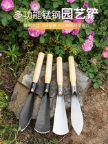Dig up the spring shoots and shovels to dig the wild vegetable diviner bamboo shoots small iron shovel flat-head manganese steel Xiaoyang digging for special iron shovel