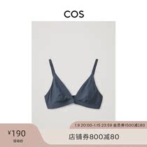 COS ladies blend no steel ring triangle cup bra navy blue 2021 autumn and winter New 0590074039