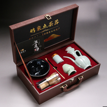 Tea whisk set Matcha tool brush Bamboo Japanese imitation Song Dynasty tea household tea powder baking tea ceremony tea set
