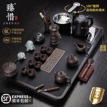 Zhen Xi Wu Jinshi Gongfu tea set Household automatic one-piece tea tray Living room office reception large tea table