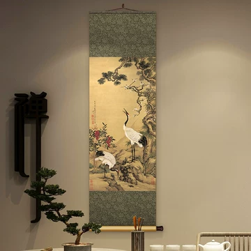 松鹤延年挂画-松鹤延年挂画促销价格、松鹤延年挂画品牌- 淘宝