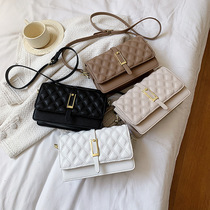 Pick Up Missed Pick Up Shanghai Warehouse Great God Recommended 2022 New Slanted Satchel Bag Girl Bag Han Edition Individuality Single Shoulder Bag