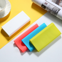 Xiaomi charging pagoon protective sleeve silicone gel universal 2 generation 3 generation 5000 mAh 10000 mAh 20000 mAh youthful version anti-fall 2C anti-slip high fit wireless mobile power sleeve