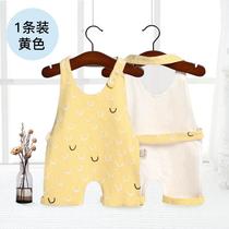 Christmas cotton baby with leg bellyband newborn spring and summer autumn thin pocket men and women baby sleeping belly button