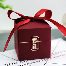 Wedding candy box creative Net red candy box ins Wind wedding wedding candy bag European wedding candy gift box