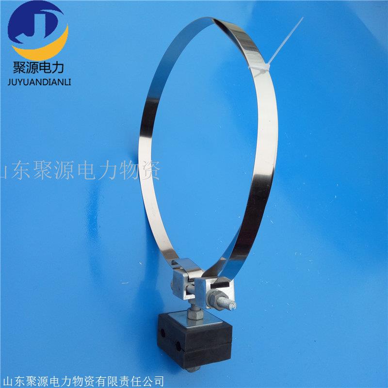 Lead-down clamp Insulated rubber type ADSS cable lead-down clamp Cable management clamp Power communication fittings