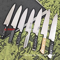 Export tail cargo handling knife Stainless steel 9 10 11 12 inch chef chef knife Vegetable cutter Meat cutter Fruit plate knife