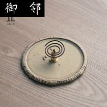  Incense ceramic line incense plate incense dual-use incense home accessories retro personality creative aromatherapy stove