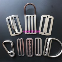 316 stainless steel D-ring welding knits 5cm composite diving jacket fly BCD side hanging respirator adjustment