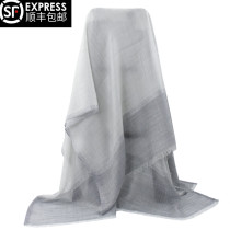 100% Pure Cashmere Scarf Spring and Autumn Color Thin Sunscreen Ring Velvet Air Conditioning Room Shawl Female Dual Use