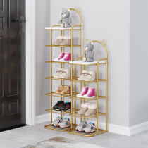 Childrens shoe rack small home indoor good-looking shoes cabinet boys and girls storage cute small narrow simple door shoe shelf