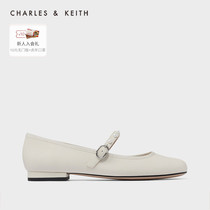 CHARLES&KEITH22 Spring new CK1-70900360-A pearls in line with brief Mary Jane shoes