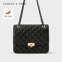 (HOT PRODUCT RETURN) CHARLES&KEITH Spring CK2-70781538-2 Ladies chain single shoulder magenta bag