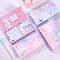 Three stores in cute cute cute rabbit sticky note book can be torn portable message Post-it memo notepad mini book
