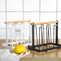 Locke wrought iron cup holder household cup cup cup mug rack rack rack drain rack