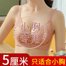 No steel ring bra womens gathering underwear small chest flat chest special large bra super thick auxiliary milk adjustment type thickening