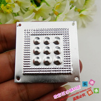 New DIY minority clothing Miao female fake silver bubble silver piece silver jewelry square nine points