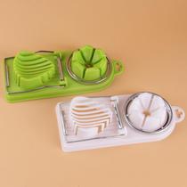 * Multi-functional egg-stopper pine nectarine Egg Thever Home Fruit Banana Slicer Dual-use Kitchen Small Tools