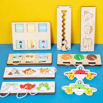 Cross-border Busy Board DIY Accessories Early Education Toys BUSYBOARD matchboard Artisanal Puzzle Kindergarten 2-3 years old