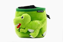 Climbing equipment Wild climbing cute children bouldering magnesium powder bag dinosaur T-rex Triceratops rock time spot