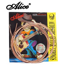 Flagship store Alice Alice folk wood guitar string string set string 6 a206